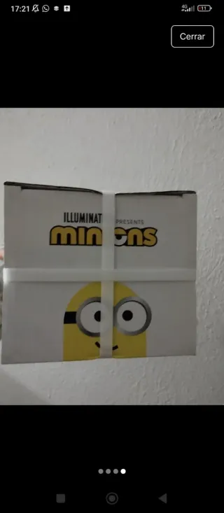 Taza y peluche Minion