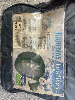 Cadenas de nieve textiles talla 128