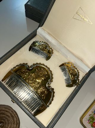 Traje de fallera talla 34 XS morado