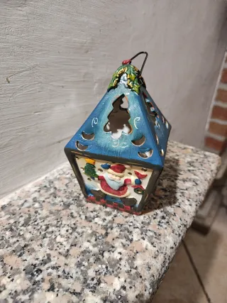 Portacandele Decorativo Natalizio