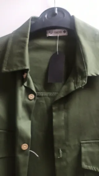 Camisa verde hombre