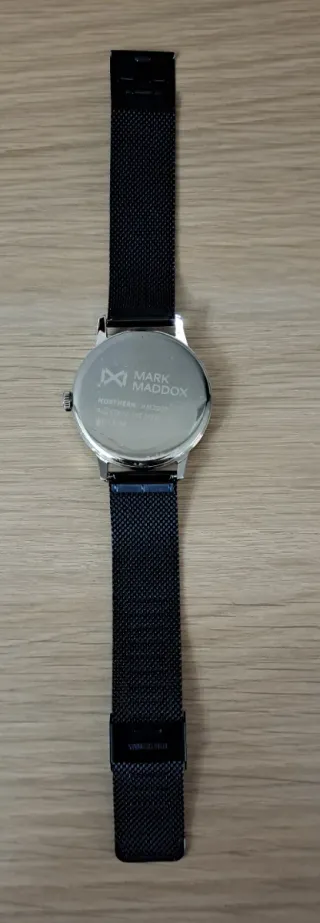 Reloj Mark Maddox Plata y Negro