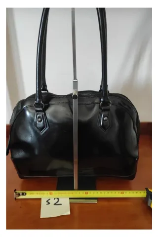 Borsa Cromia Vera Pelle Nera