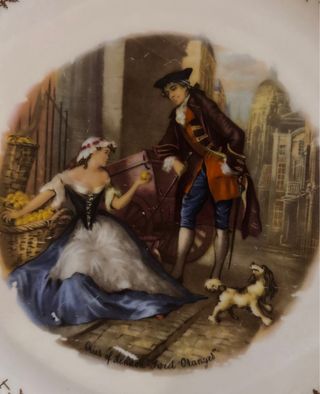 2 piatti decorativi Vintage Porcellana Bavaria