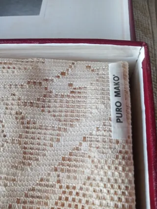 Copriletto matrimoniale anni '50 cotone Mako'