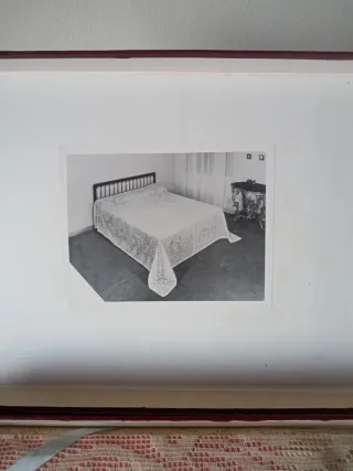 Copriletto matrimoniale anni '50 cotone Mako'