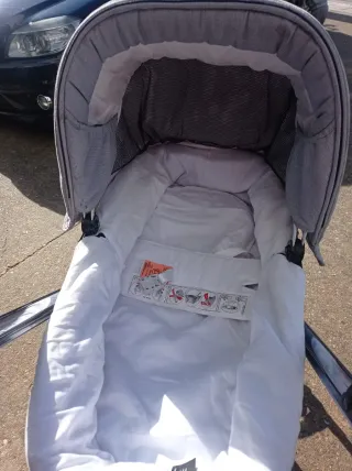 Cochecito Bebecar Gris