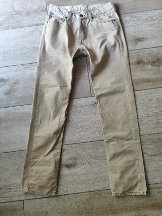 Pantalón Hollister Beige/Marrón