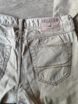 Pantalón Hollister Beige/Marrón