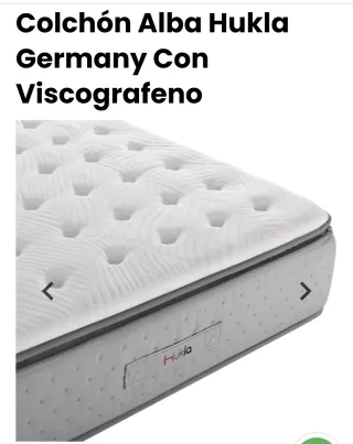 COLCHÓN ALBA HUKLA GERMANY NUEVO 135X190