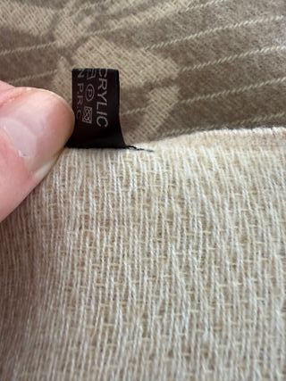 Bufanda con estampado de lazos en marrones- suave