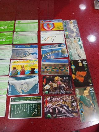 40 Carte Telefoniche Internazionali