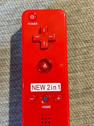 Mando Wii Motion Plus Rojo