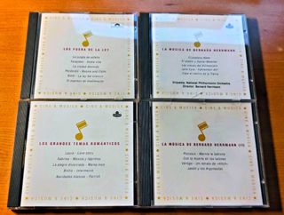 Lote 7 CDs Colección Banda Sonora Cine y Música