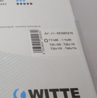 Juego 5 Destornilladores Witte Torx MAXX nuevos