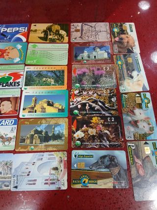 40 Carte Telefoniche Mondiali