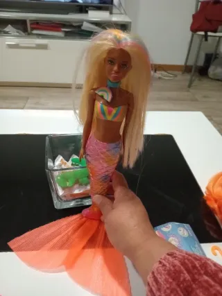Muñeca Sirena Arcoíris