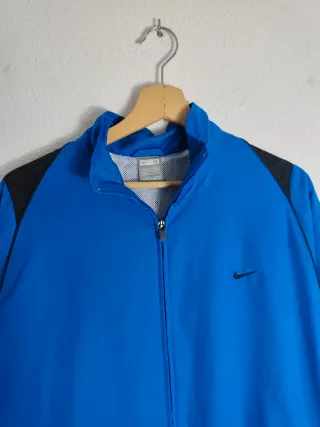 Chaqueta deportiva Nike azul vintage