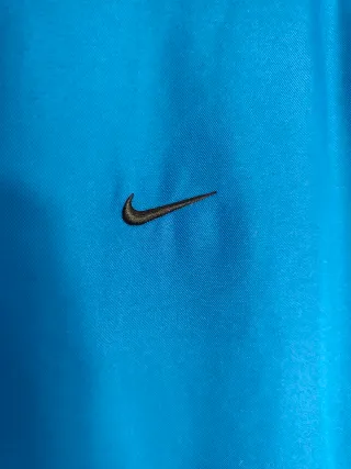 Chaqueta deportiva Nike azul vintage