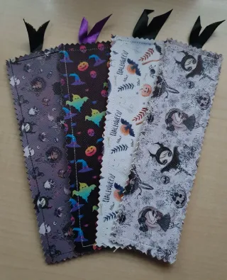 Pack 4 marcapáginas Halloween