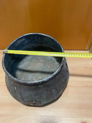 Olla Antigua de Cobre