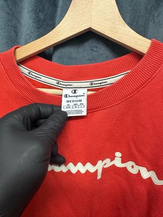 Felpa Champion Rossa Donna Taglia M