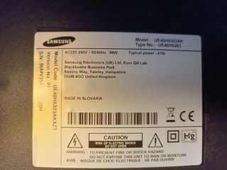 Scheda T-Con codice LSF400HM02 Samsung TV 40"