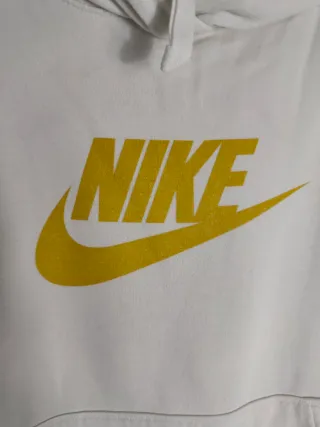 Sudadera Nike Vintage Blanca y Dorada