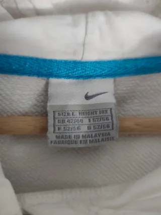 Sudadera Nike Vintage Blanca y Dorada