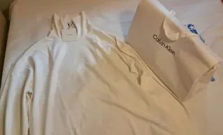 Buso Calvin Klein Talla S Blanco