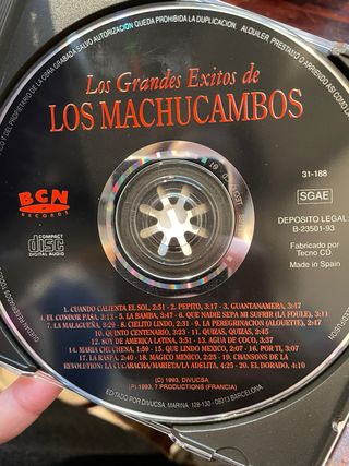 LOS MACHUCAMBOS! CD MÚSICA AMERICA LATINA MEXICO!