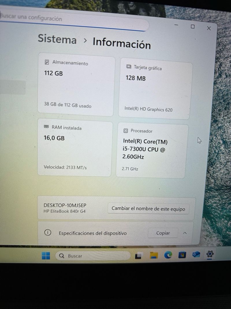 Portátil HP ELITEDESK afbeelding 2