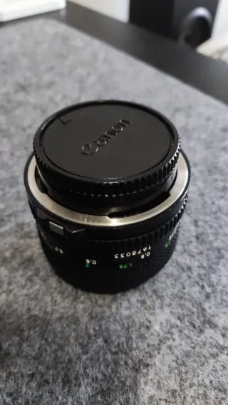 Objetivo Canon FD 50mm f/1.4