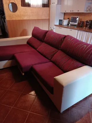 Sofá Chaiselongue Dos Colores