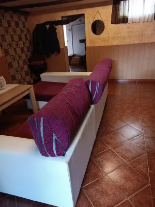 Sofá Chaiselongue Dos Colores