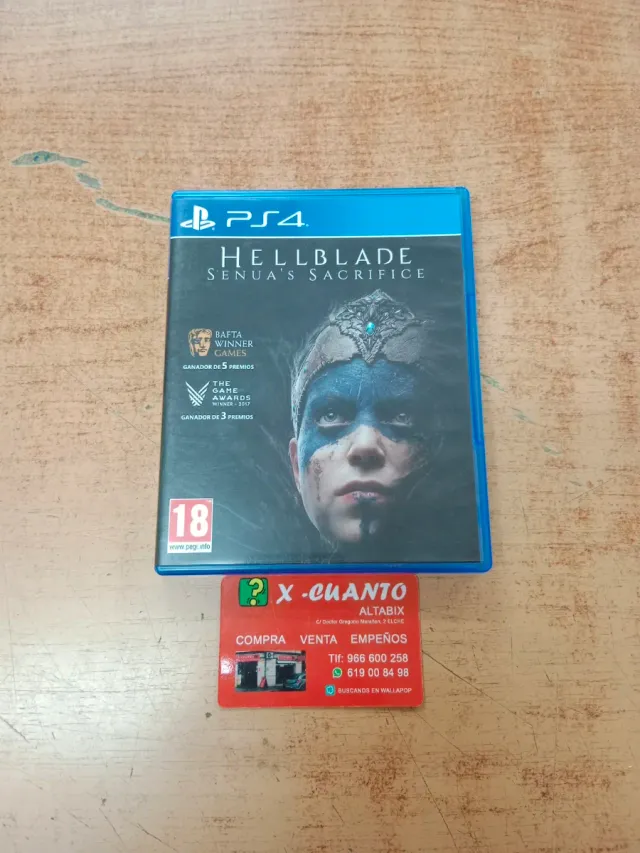 JUEGO PS4 HELLBLADE SENUA'S SACRIFICE