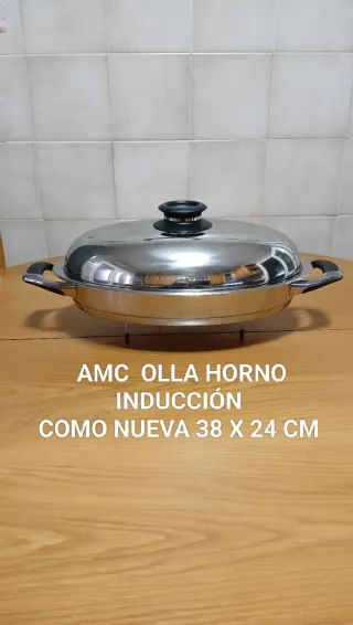 ESPECTACULAR Olla AMC 38x24cm inducción