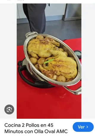 ESPECTACULAR Olla AMC 38x24cm inducción