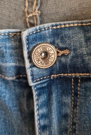 Pantalón vaquero pirata mujer H&U Jeans Talla XL