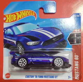 Hot Wheels Mustang GT Custom '19 Azul