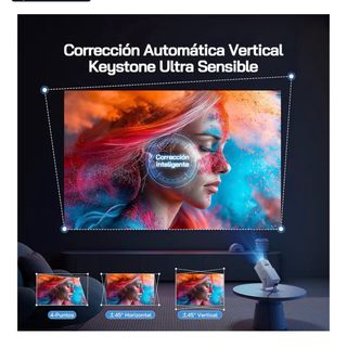 Proyector Portátil WOLFANG 4K