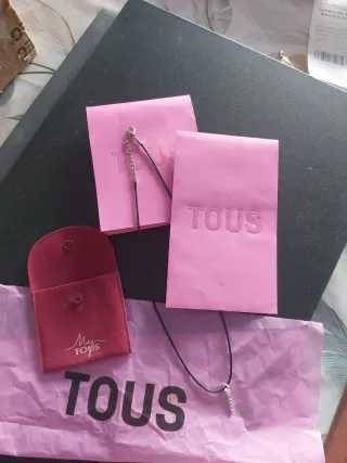 Colgante Tous Plata 925 con embalaje original.