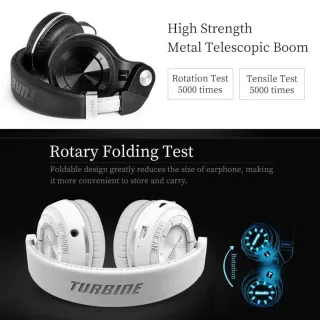 Auriculares Bluedio Turbine 2 Inalámbricos