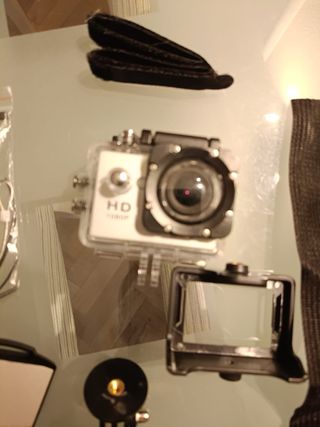 Cámara Deportiva 1080P + Accesorios