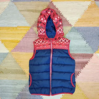 Anorak sense mànigues xaleco nen talla 7-8 anys