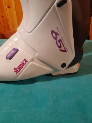 Scarponi sci Nordica colore bianco