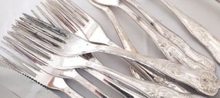 Set Posate Vintage Newbridge Kings Pattern