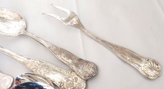 Set Posate Vintage Newbridge Kings Pattern