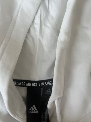 Sudadera Adidas Blanca