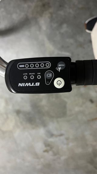 Bicicleta urbana negra